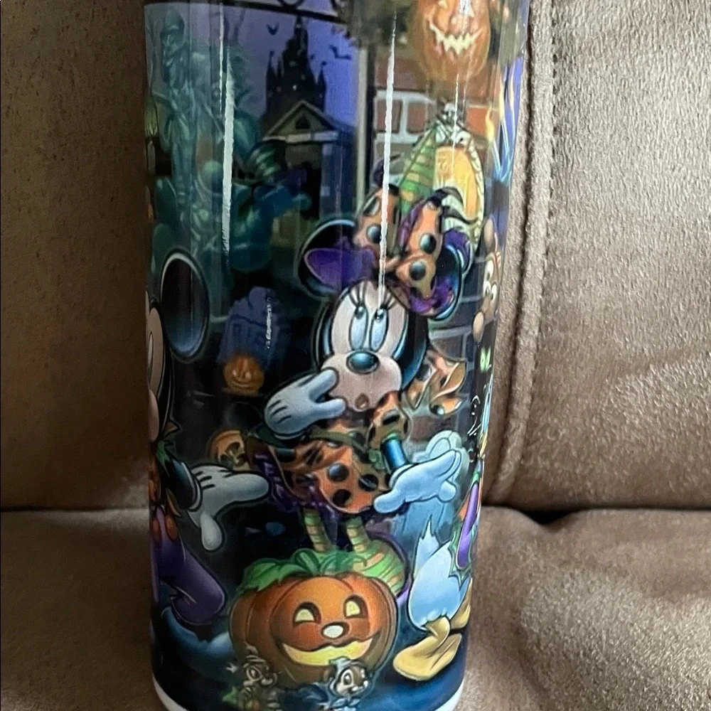 Disney Mickey Mouse Halloween Night Tumbler in Blue and Black